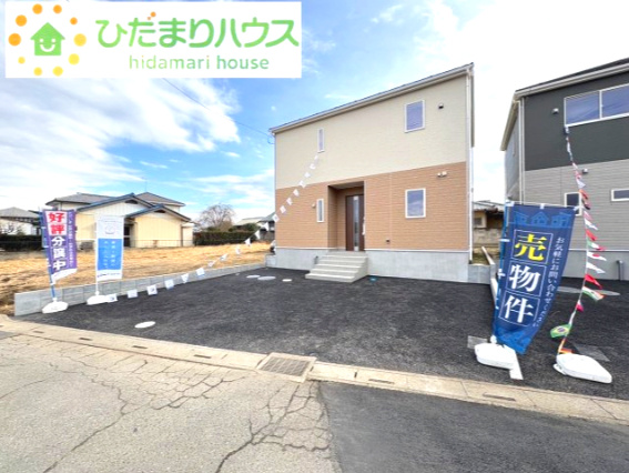 本庄市児玉町金屋　第6　新築一戸建て　クレイドルガーデン　02の外観|是非一度、ご家族そろってご内覧ください♪