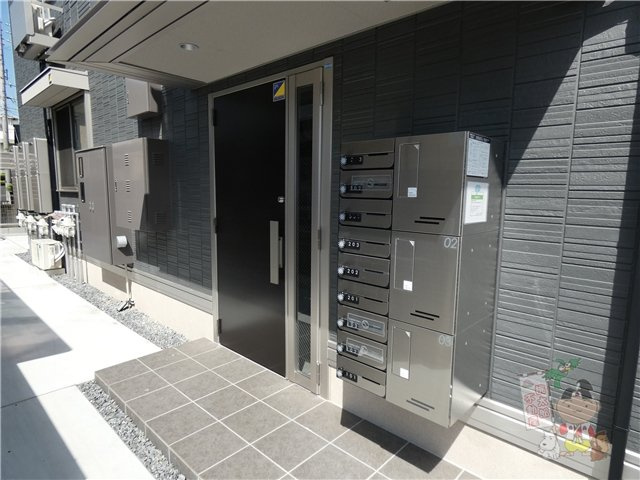 トリシア原尾島のエントランス