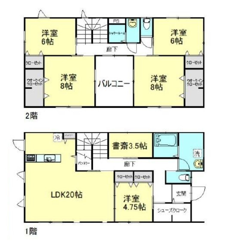 【中古戸建】児玉郡上里町七本木　の間取り|■間取り図｜敷地面積：471.61（約142.66坪）　建物面積：153.53（約46.44坪）
