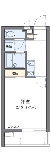 【間取り】 | ヴァンヴェール宇栄原