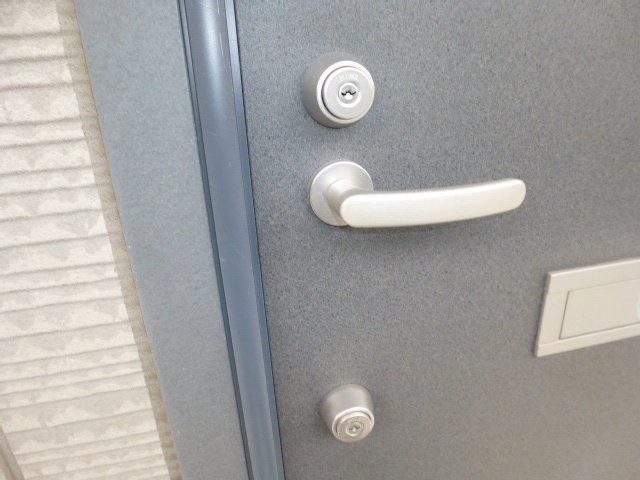 倉敷市大島のアパートのセキュリティ|ダブルキー