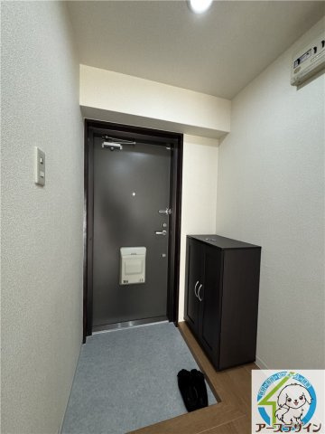 ハイツ旭が丘の玄関