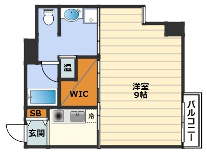 ロイヤルメゾン西天満の間取り