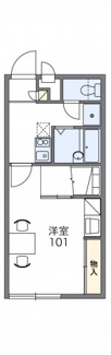 【間取り】 | レオパレスヴェルドミール
