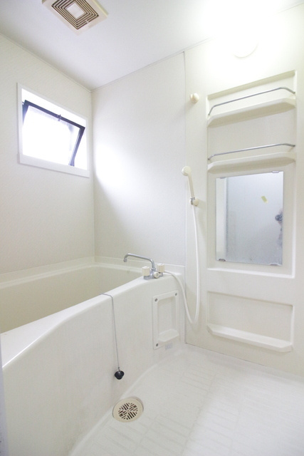 ネオポリス江上の浴室|落ち着いた空間のお風呂です