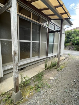 【庭】 | 尾﨑荘(連棟)