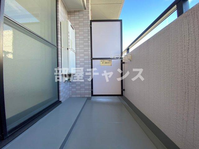 エトワール大島のバルコニー