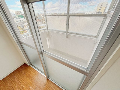 【バルコニー】 | ひまりビル【名古屋市賃貸・駅近】