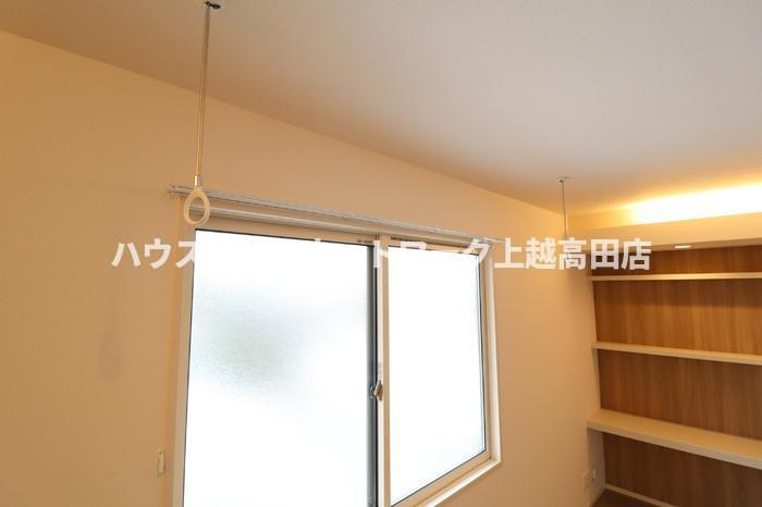 Higashishiro Park Houseの展望|室内物干し