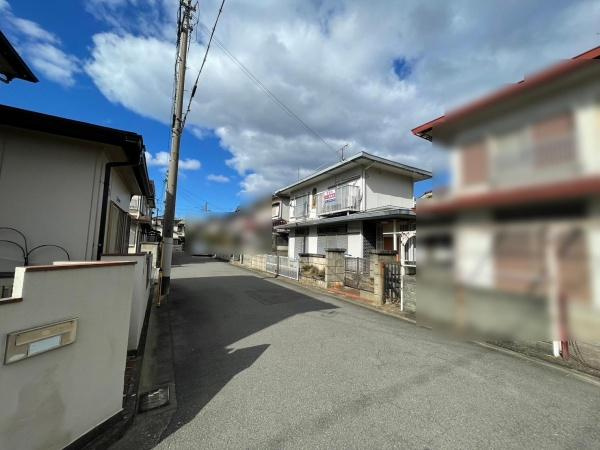 和歌山市有本　土地の前面道路含む現地写真