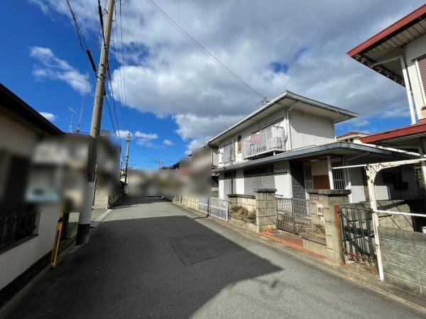 和歌山市有本　土地の前面道路含む現地写真