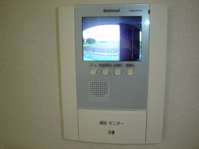 【セキュリティ】 | コーポ・ブルースカイ | カメラ付インターホン