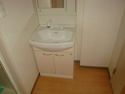 【洗面所】 | コーポ・ブルースカイ | 洗髪洗面化粧台