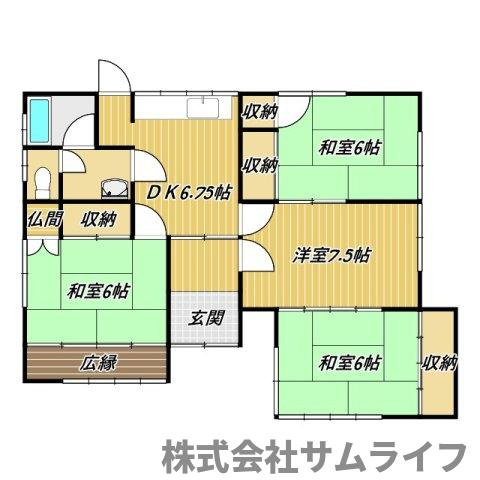 【間取り】 | 庄司貸家