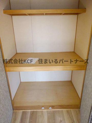 上津コーポB棟の収納|十分な収納スペースがあります