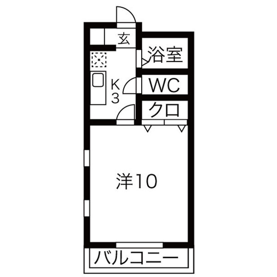 【間取り】 | オアシス二本木