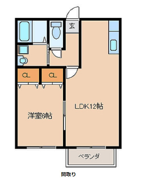 ブルーツリーアンの間取り