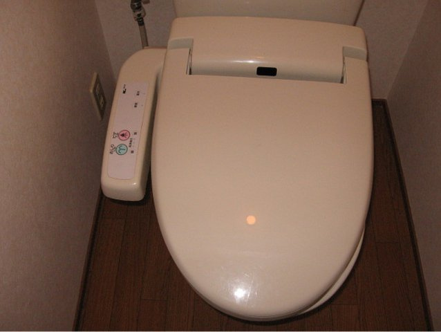 ブルーツリーアンのトイレ|落ち着いた色調のトイレです