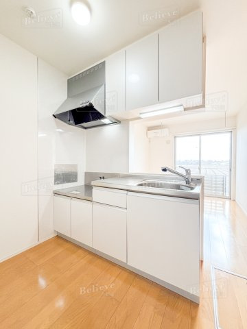 ラ・ソレイユのキッチン|使い勝手の良いカウンターキッチン♪