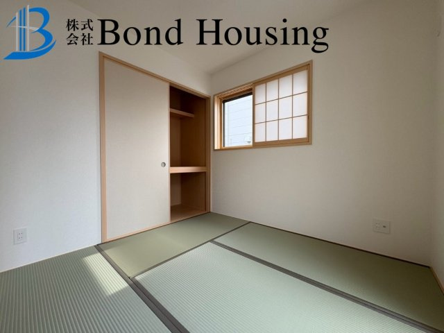 南東角地　2面バルコニー　西区北別府５丁目2号棟　新築戸建の和室