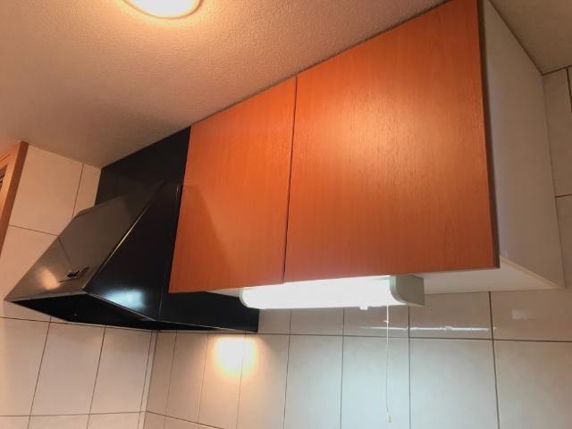 ドリームウィングＢ棟のキッチン|キッチン吊棚