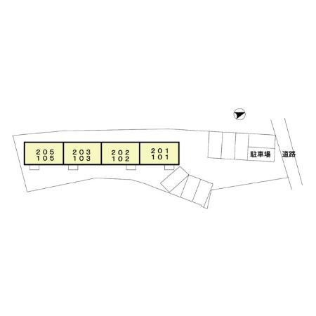 セジュール楽の区画図