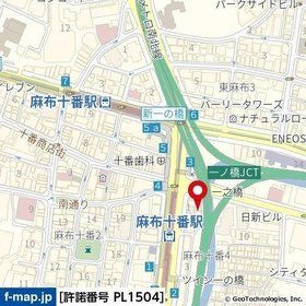 【地図】 | ＯＬＩＯ麻布十番