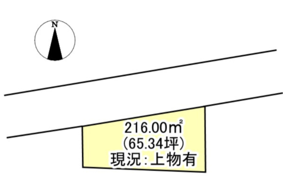 売土地の土地図