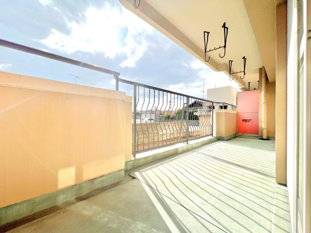 サンビレッジシンエイのバルコニー