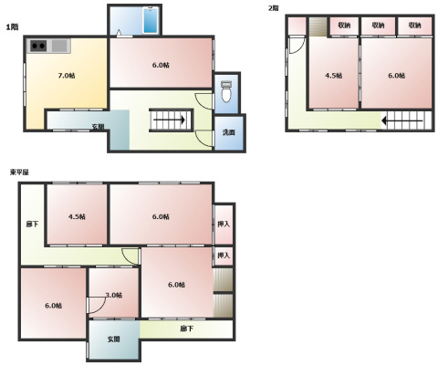 【間取り】 | 春野町西畑中古