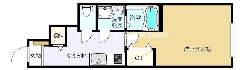 LebeL　drieの間取り