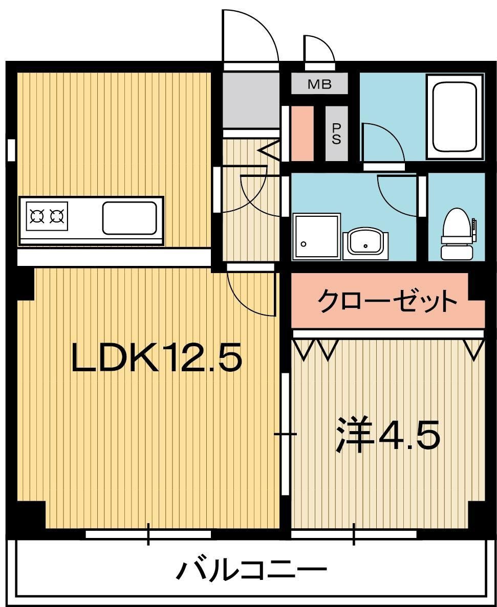 グランビューの間取り