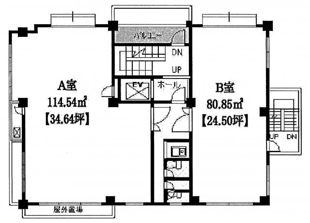 かわすみビルの間取り