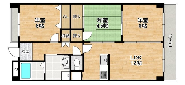 ナウボの間取り