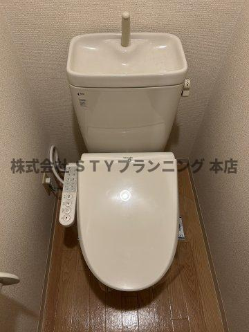 仲介手数料０円！トリニティM3のトイレ