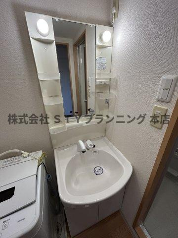 仲介手数料０円！トリニティM3の独立洗面台