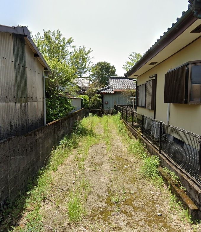 都城市上水流町の売地の外観