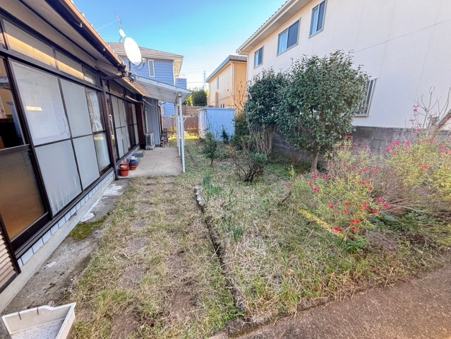 ひたちなか市大字津田　中古戸建の庭