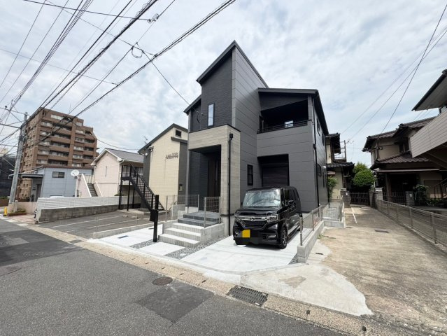 ーAdoble＋ー小倉北区高峰町1期　【小倉北区　新築戸建て】の外観|サンリブ朝日ヶ丘店まで徒歩4分【小倉北区　新築戸建て】