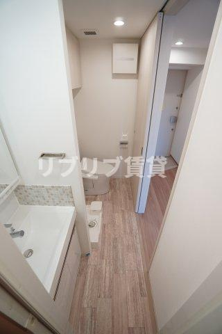 ステージファースト千葉中央の洗面所