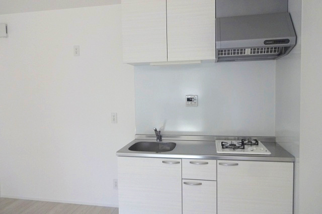 平野アパートのキッチン|使いやすいキッチンです