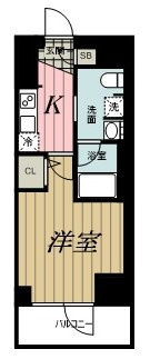 ステージファースト千葉中央の間取り