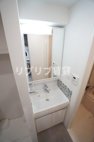 ステージファースト千葉中央の洗面所