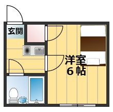 ヴィラマスミⅡの間取り