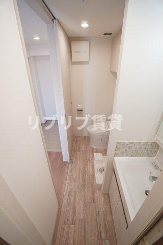 ステージファースト千葉中央の洗面所