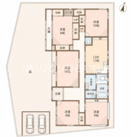 翠香園町　中古一戸建ての間取り|間取り図はいかがですか？ご希望を叶える間取りですか？リビングの広さは？水回りの位置は？カウンターキッチン？など色々な情報が集約されています。弊社ではリフォームなどのご相談も承っております。