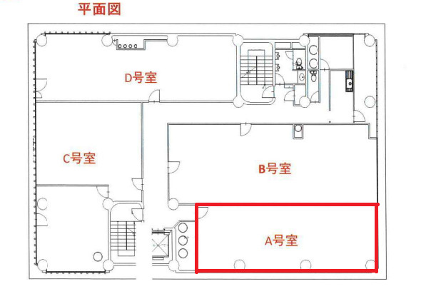 アーク栄東海ビル【　オフィスおすすめ　】の間取り