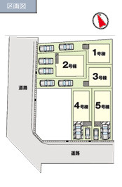 【区画図】 | 【名古屋市天白区一本松1丁目907新築戸建2号棟】✨️仲介手数料無料✨️植田小学校・植田中学校