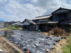 西条市禎瑞の売地の外観