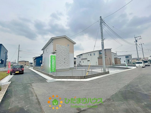 ワイウッドコート加須市馬内第１期　新築一戸建て　02の前面道路含む現地写真|2025/6/9　撮影